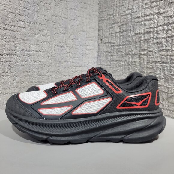 Hoka One One Clifton One9 Unisex US Size W11.5 M10.5 Black Cerise Running Shoes